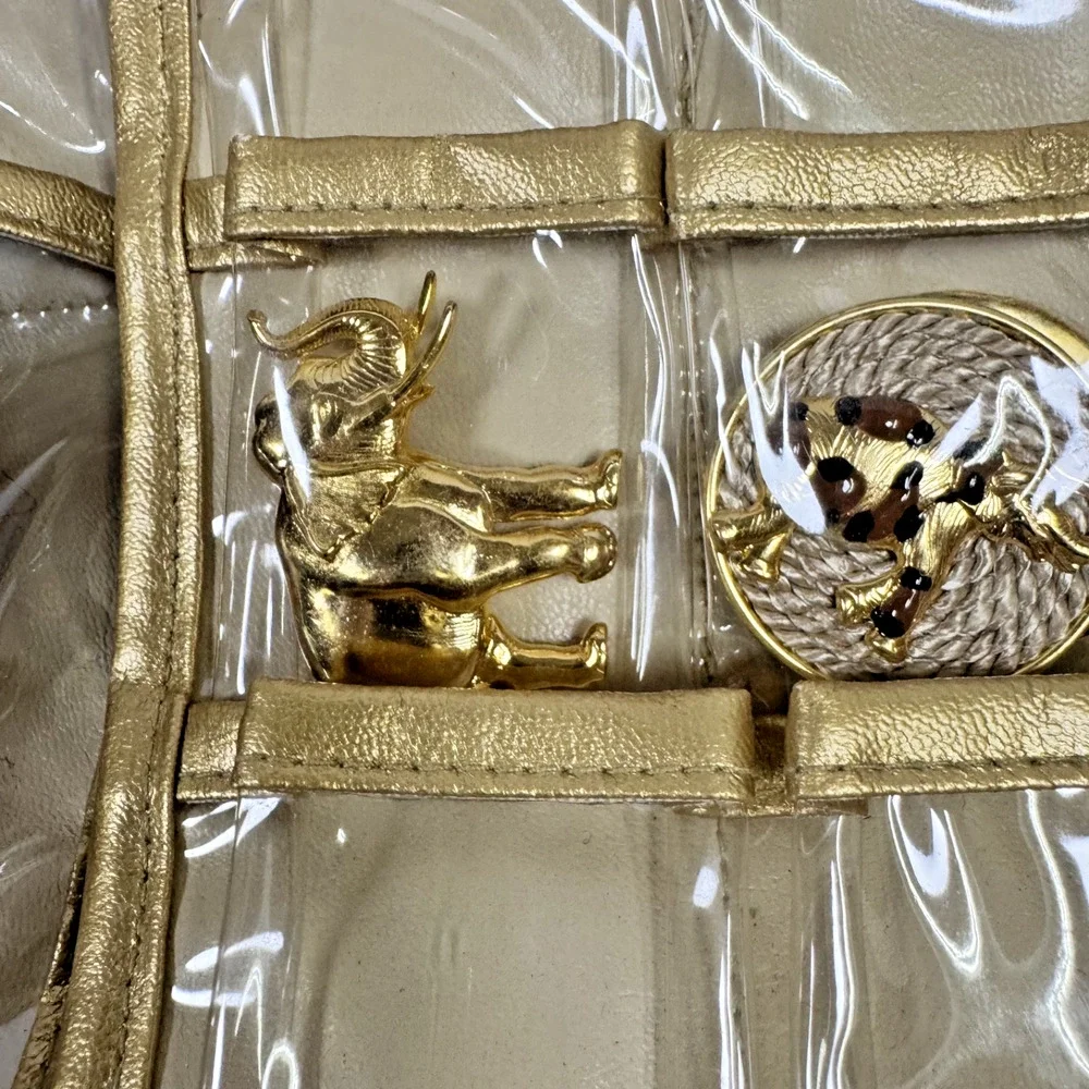 Issac MIZRAHI JEWELRY Bag. ORGANIZER Rollup or Hang in Closet Plus Jewelry